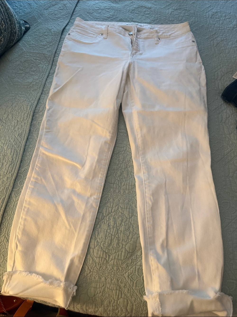 Lucky Brand White Women's Straight-Leg Jeans